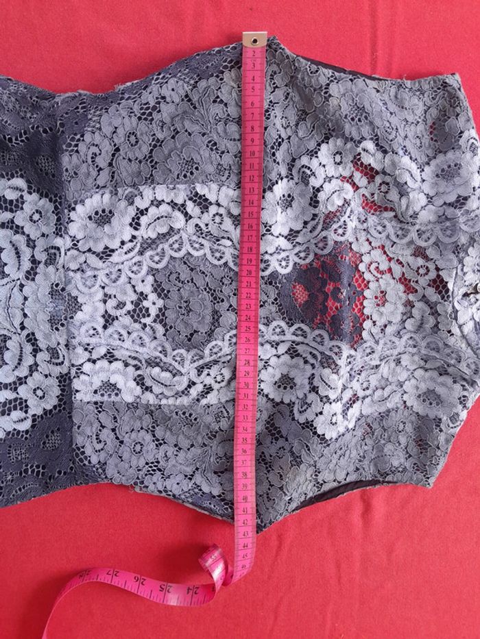 Combi short dentelle dos nu sandro taille 1 - photo numéro 10
