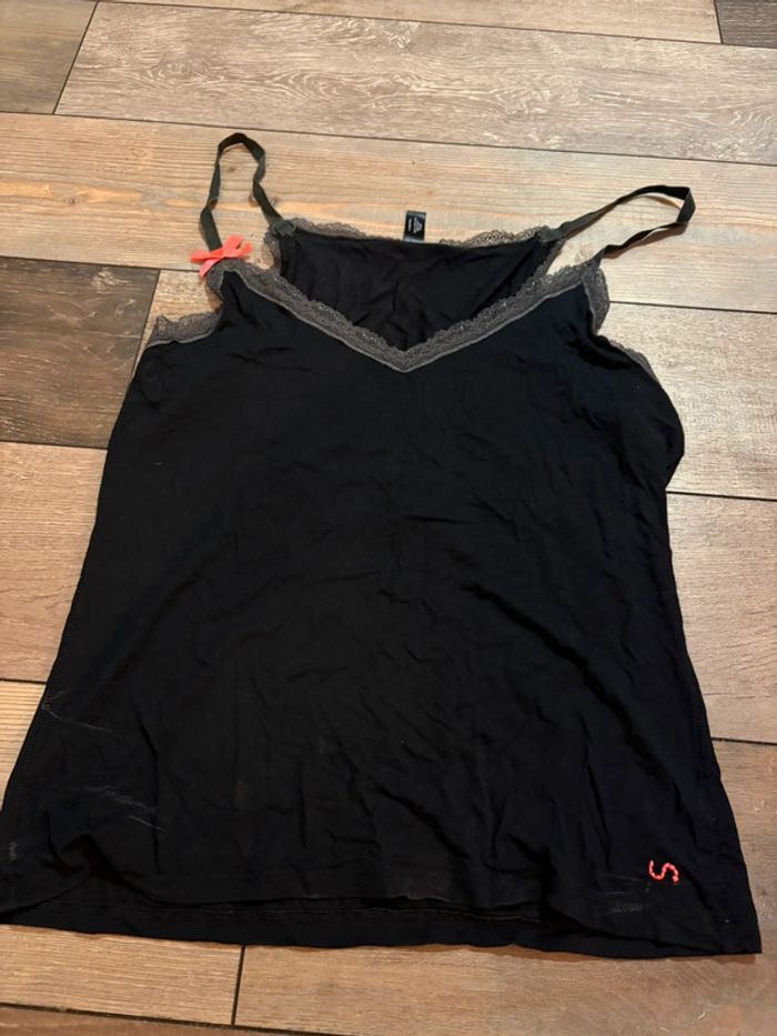 Débardeur noir undiz taille L