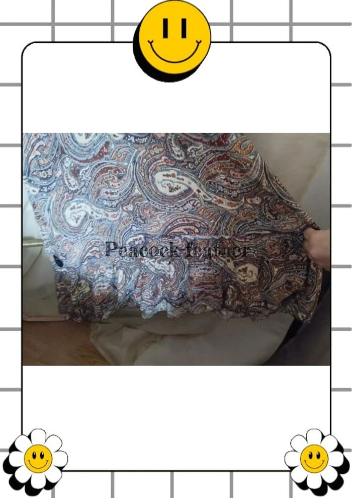 Robe longue marron TU l'effet péi - photo numéro 2