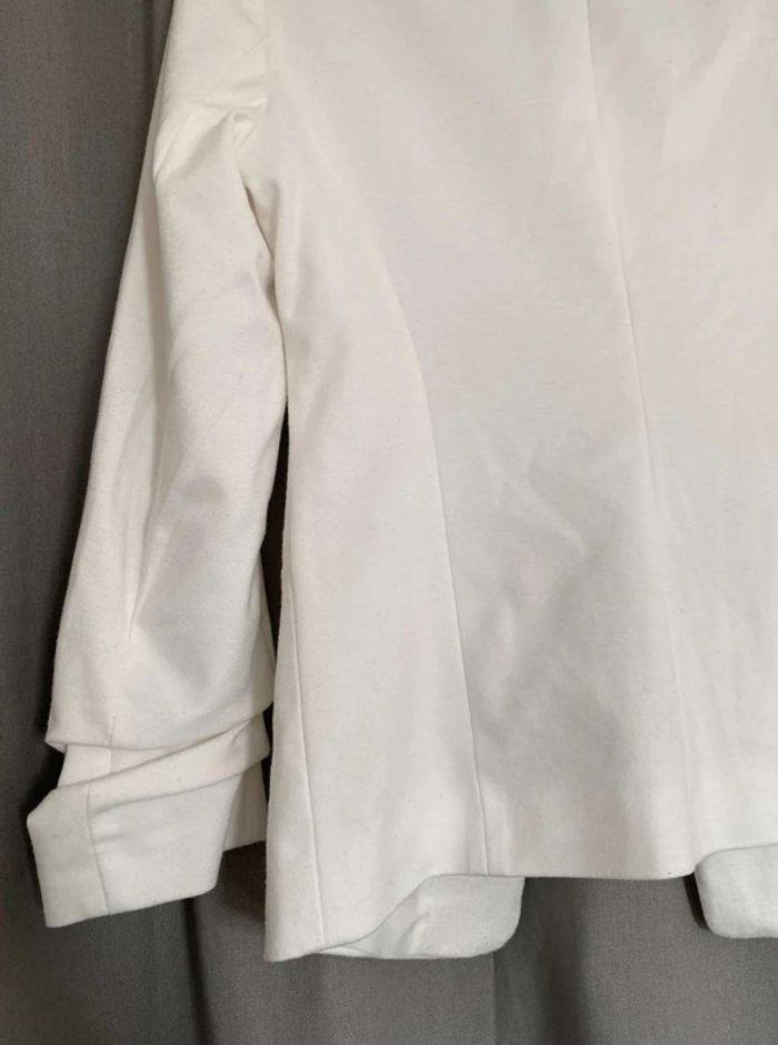 Veste blazer blanche - photo numéro 15