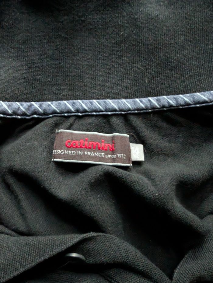 Pull catimini noir taille 14 ans - photo numéro 3