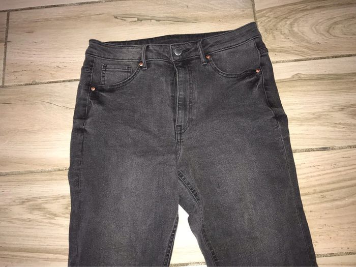 Pantalon noir h&m denim 40 - photo numéro 3