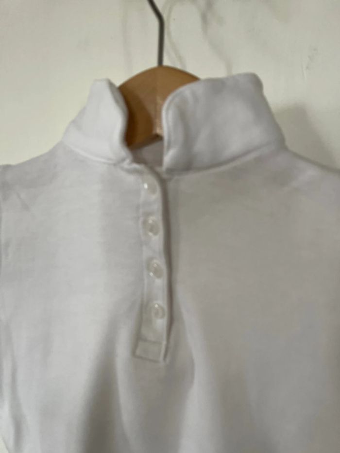 Polo blanc, kid kanaï - photo numéro 2