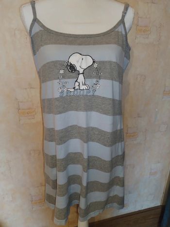 Nuisette femme Snoopy taille L