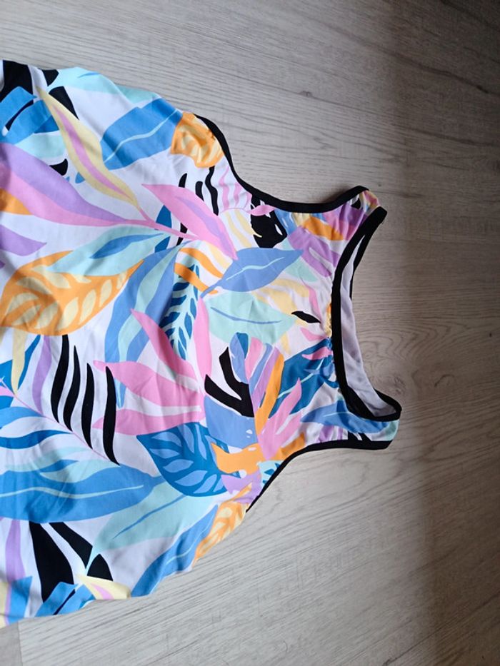 Haut bain débardeur bain maillot bain ardene swim neuf étiqueté taille  L XL 42 - photo numéro 4