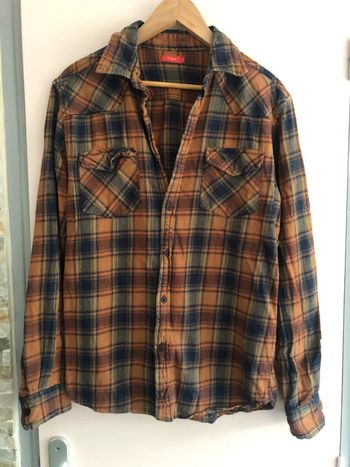 Chemise à carreaux T.M