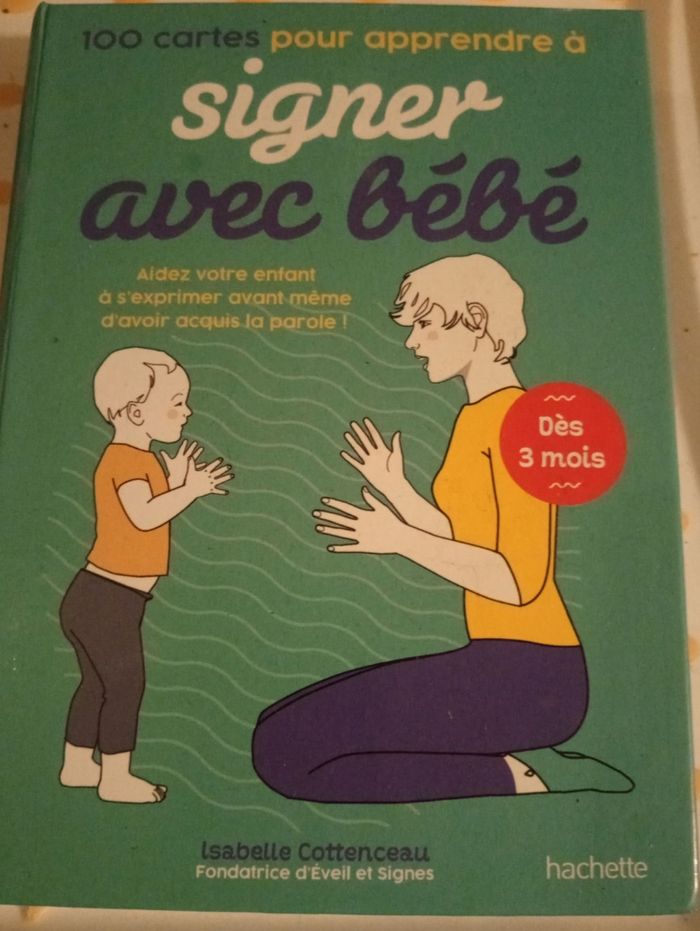 Signer avec bébé 100 cartes