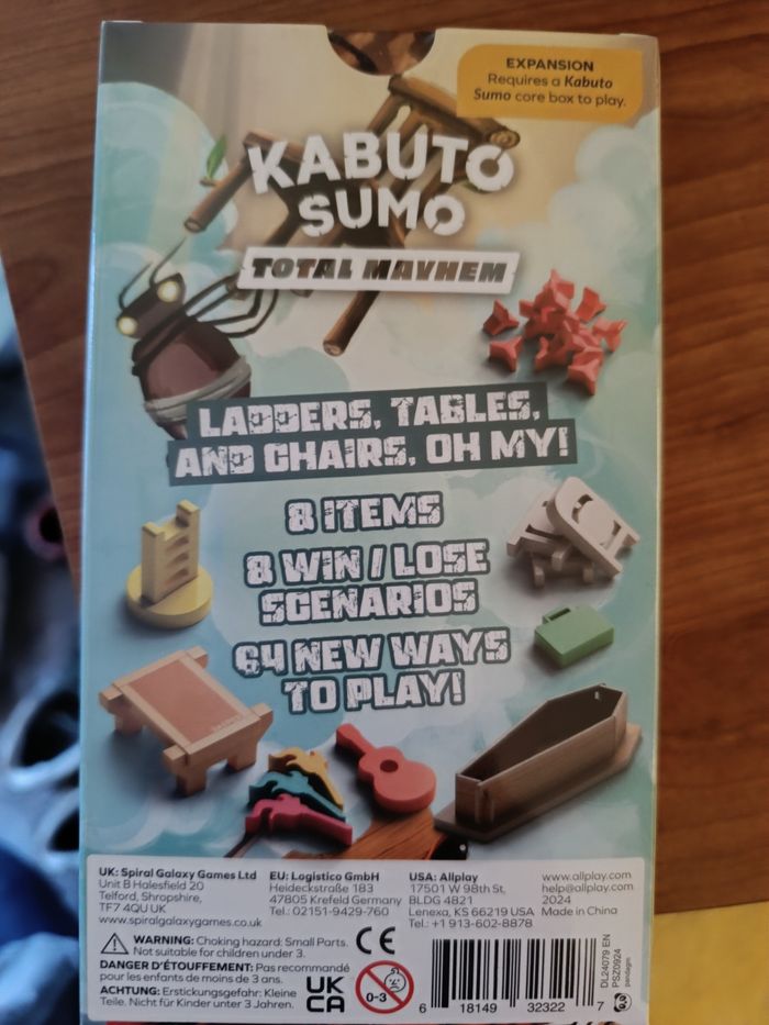 Kabuto sumo extension Total mayhem  en anglais - photo numéro 2