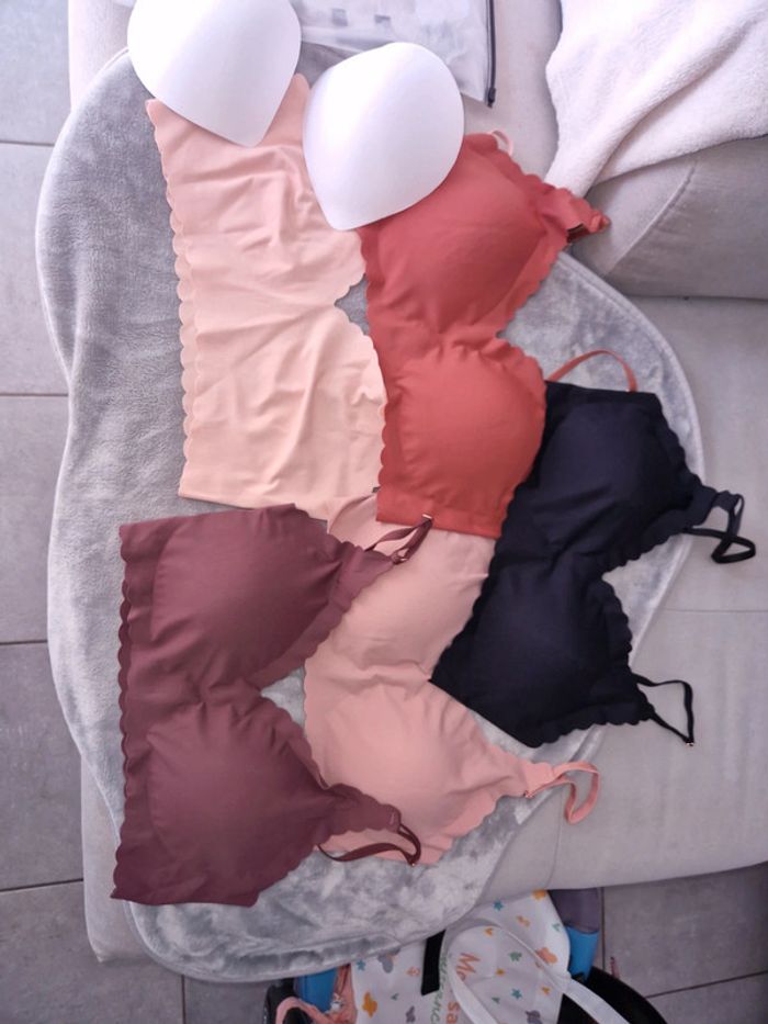 Lot de 5 soutien-gorge XL