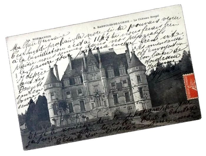 Carte postale ancienne Bagnoles-de-l' Orne (Orne) Le Château Goupil - photo numéro 5
