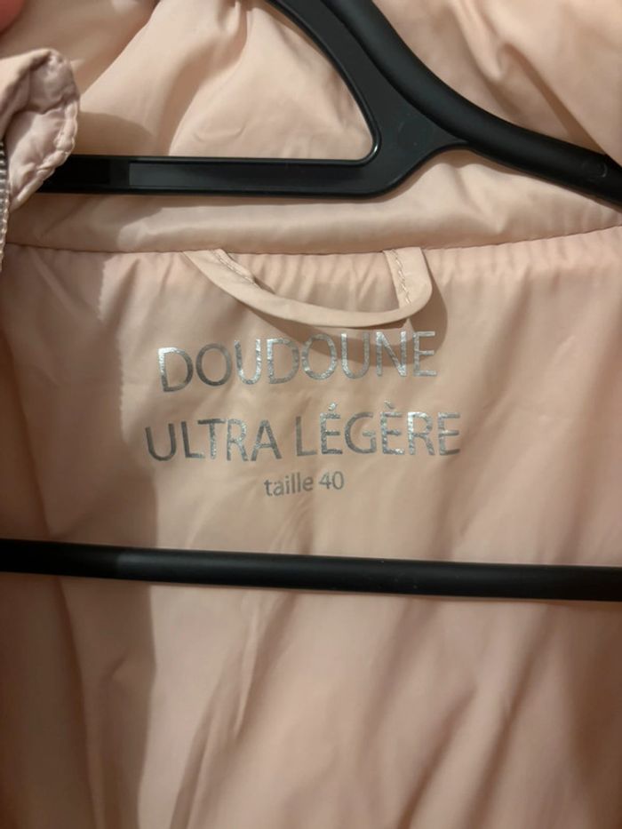Doudoune rose pale - photo numéro 3