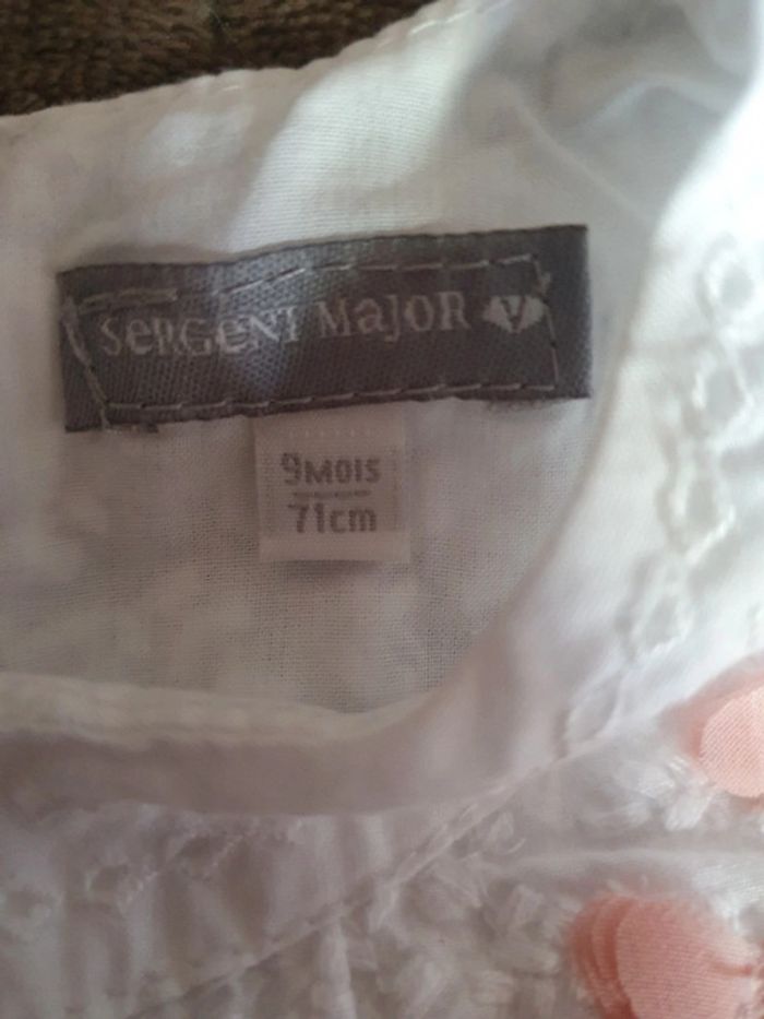 Robe blanche et sa culotté 9 mois - photo numéro 4