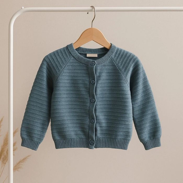 Jolie gilet bleu neuf 3 ans fille