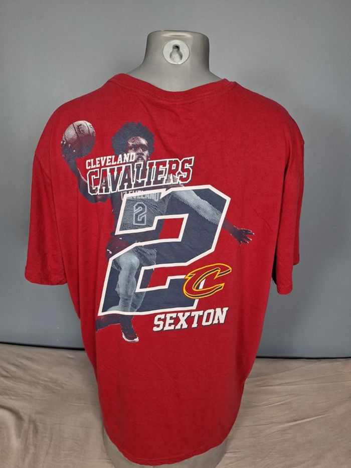 tee shirt imprime vintage nba / cleveland cavaliers - collin sexton (503) - photo numéro 4