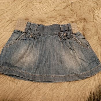 Jupe en jean Zara 18/24 mois