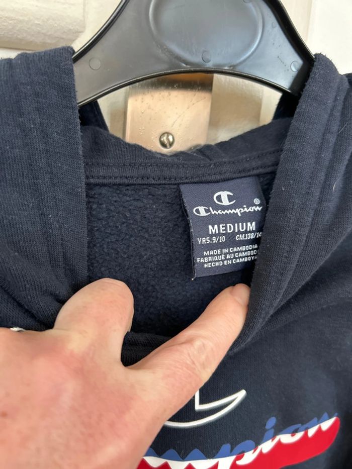 Pull à capuche champion 10 ans - photo numéro 6