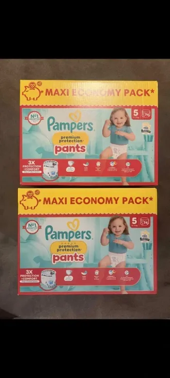 Pampers taille 5 premium pants