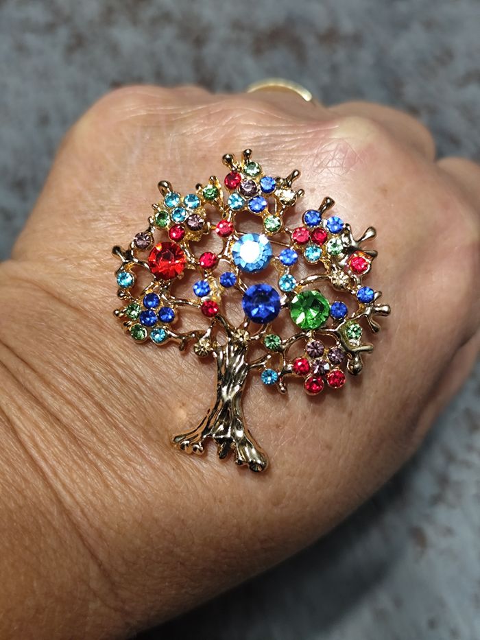 Broche arbre de vie - photo numéro 2