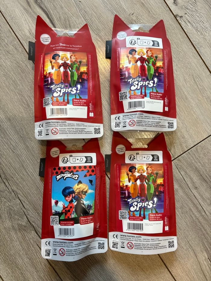 Neuf tonies totally spies et miraculoos - photo numéro 2