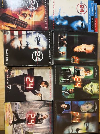Série 24 heures chrono saison 1-8 DVD