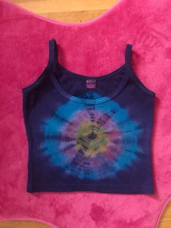 Débardeur court violet M