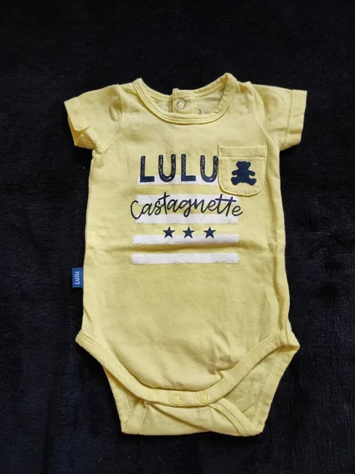 Lot 3 mois été pantalon t-shirt pyjama - photo numéro 3