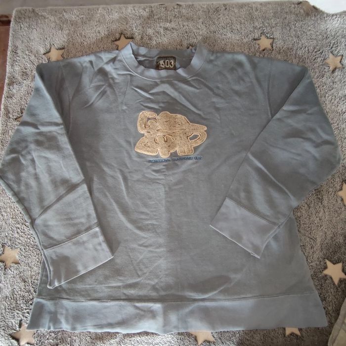 🌺 sweat doublé polaire bleu 03 urban team 131 California 14 ans hiver