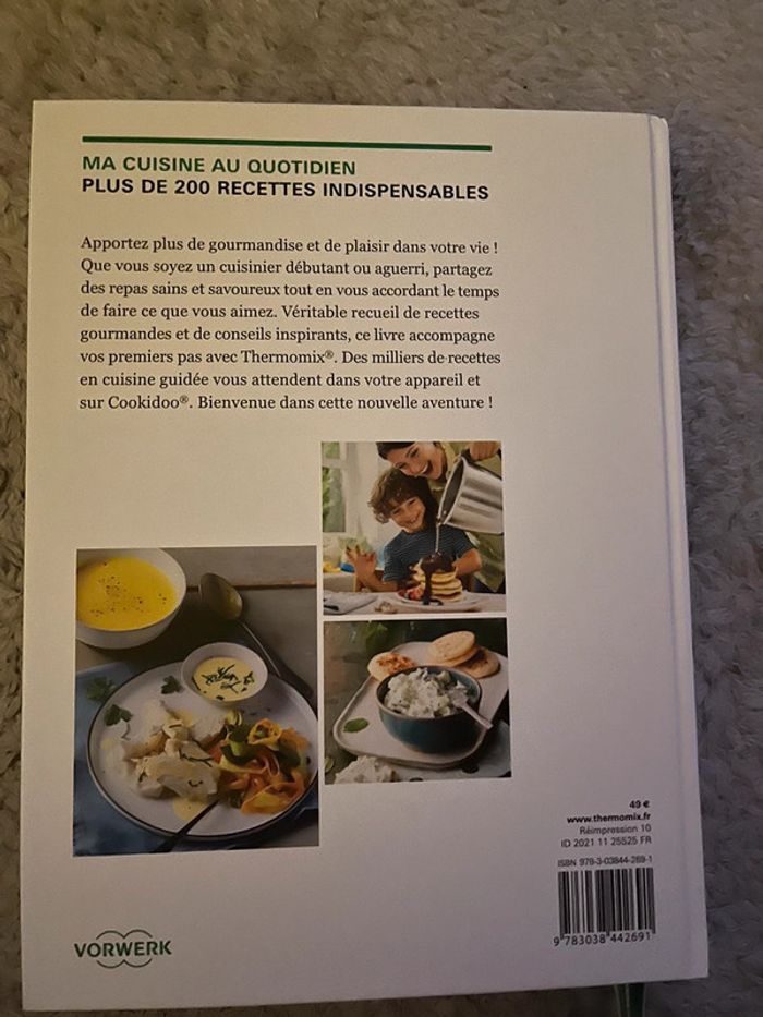 Livre de recettes ma cuisine au quotidien thermomix - photo numéro 2