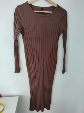 Robe élastique en coton et spandex