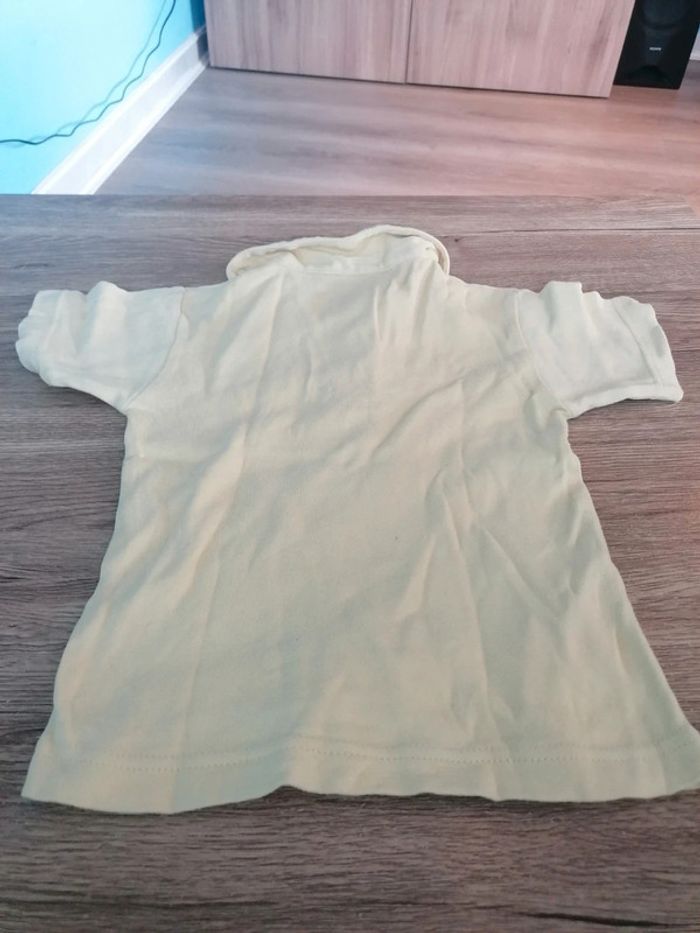 Polo jaune - photo numéro 5