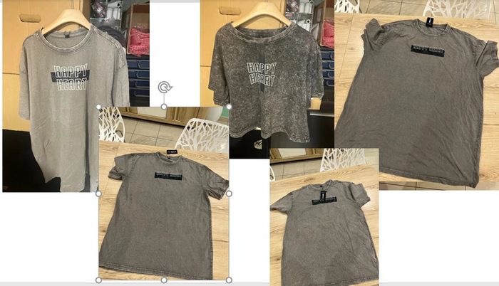 Lot de 20 tee shirts Marque Notices! Pour fitness, crossfit ou mulculation neuf diverses tailles