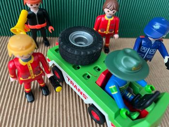 Lot  Playmobil + voiture