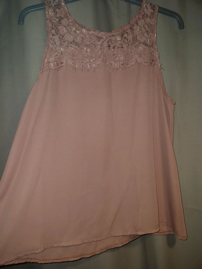 Veste et tunique vieux rose - photo numéro 4