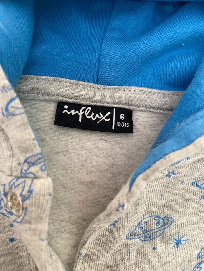 Ensemble 2 pièces jogging taille 6 mois - photo numéro 5