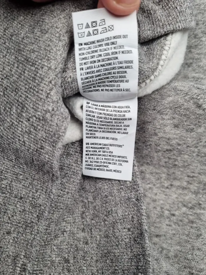 Pull universitaire Ohio State gris à capuche, S Hommes - photo numéro 8