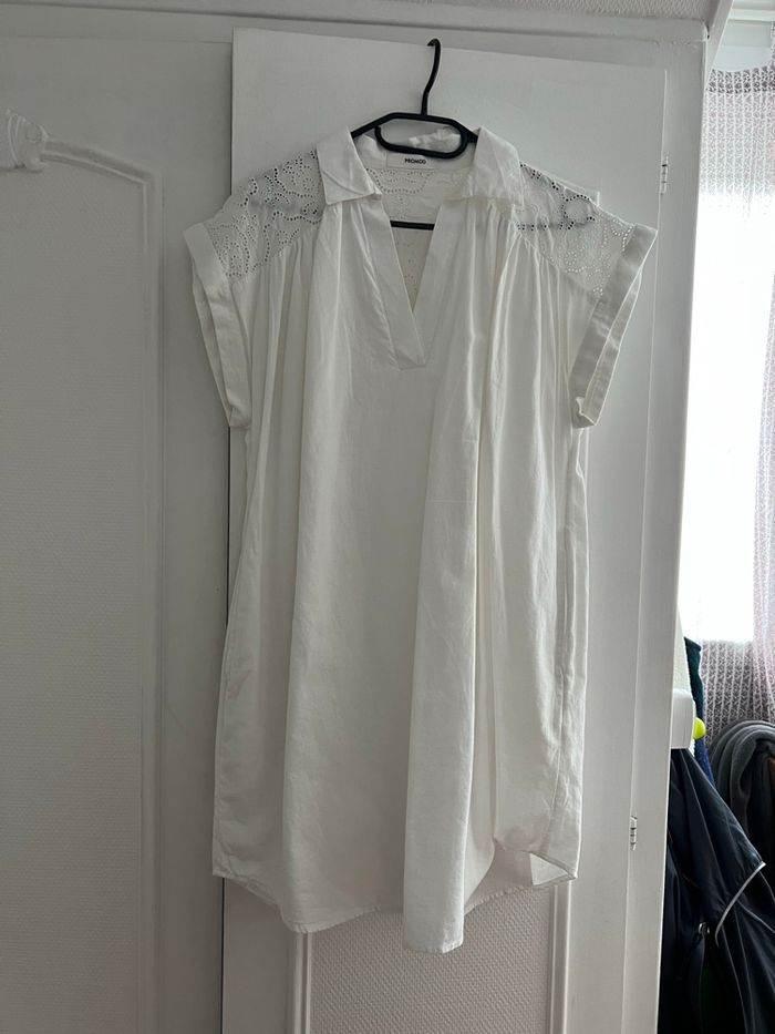 Robe blanche Promod - photo numéro 3