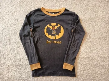T-shirt manches longues Bat-Moose de Lazy One en 6 ans