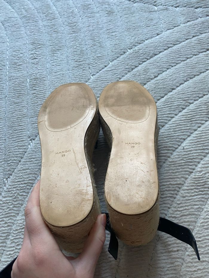 Sandales compensées Mango - photo numéro 4