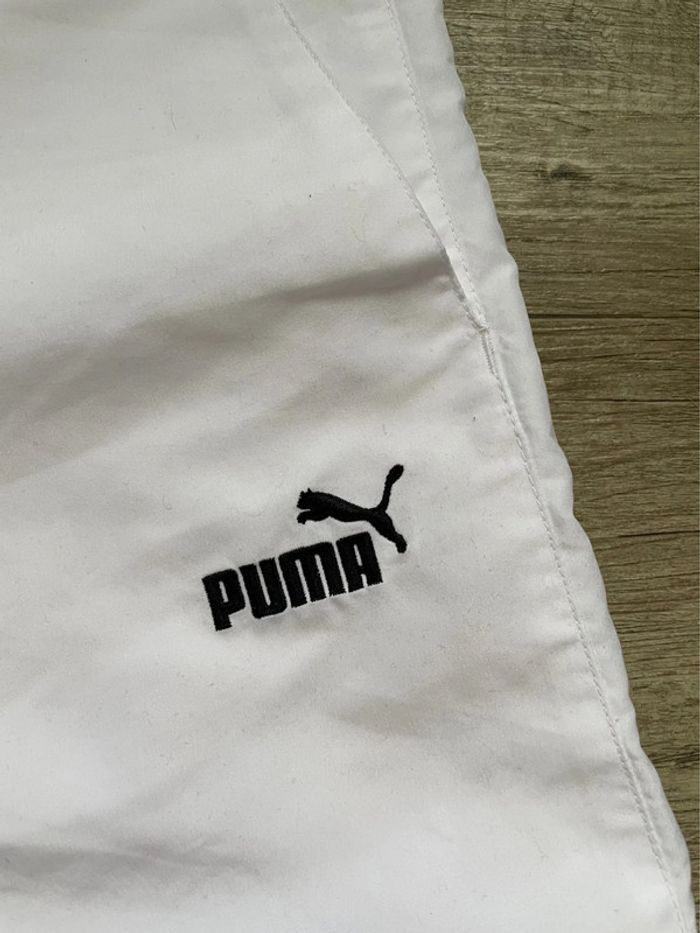 Pantacourt Puma Blanc - Taille 38/40 - photo numéro 2