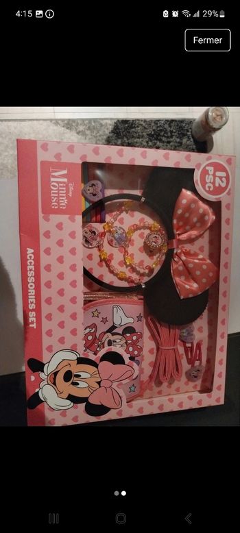 Boîte Minnie disney 