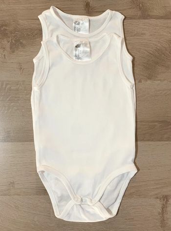 Bodies body sans manches H&M 12/18 mois 86 cm parfait état mixte