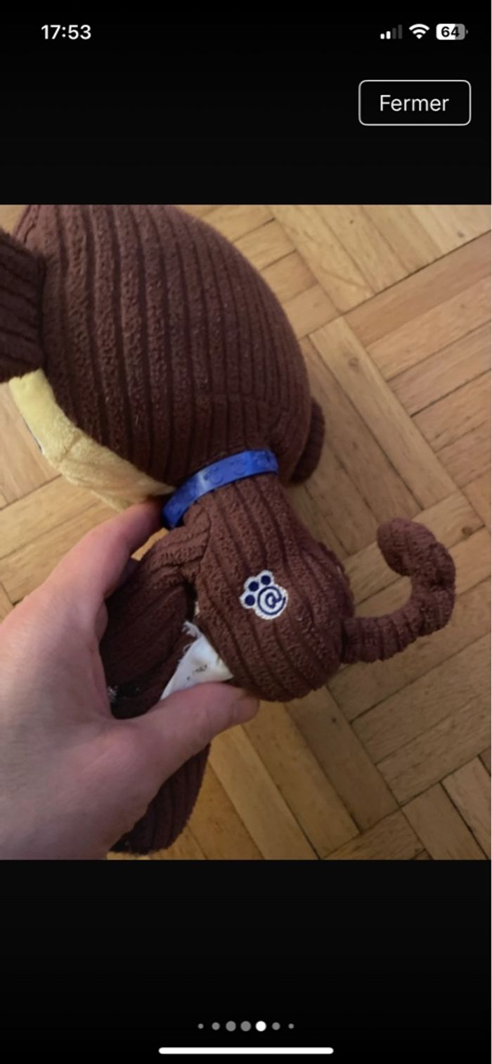 Peluche pet shop petite singe trop mignon - photo numéro 3
