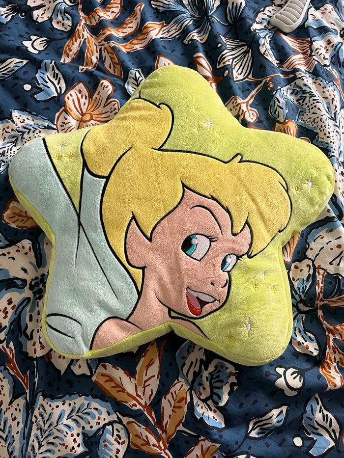 Coussin Disney fée clochette