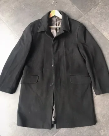 Manteau noir homme taille M