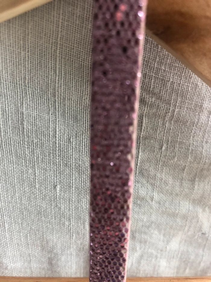 #ceinture #rose #paillettes #fille - photo numéro 3