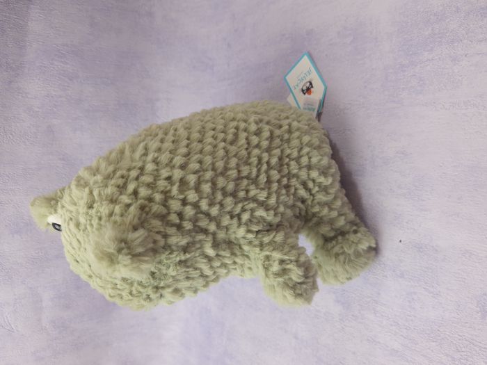 Peluche Jellycat neuve rare retired Flumpie frog grenouille FLUM3F NWT - photo numéro 3