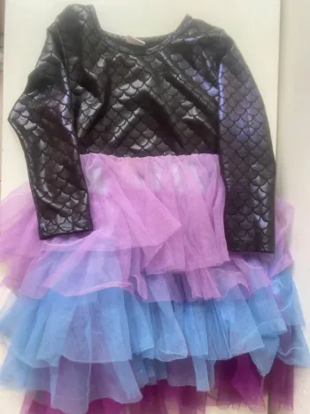 Robe déguisement Sirène 3/4 ans