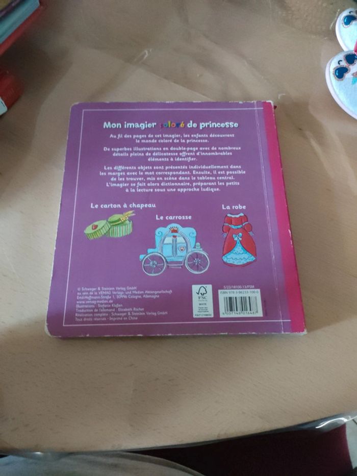 Livre mon imagier les princesses - photo numéro 2