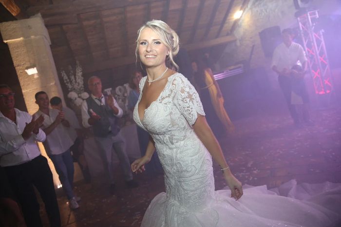 Robe de mariée sirène / princesse évasé en bas - photo numéro 9