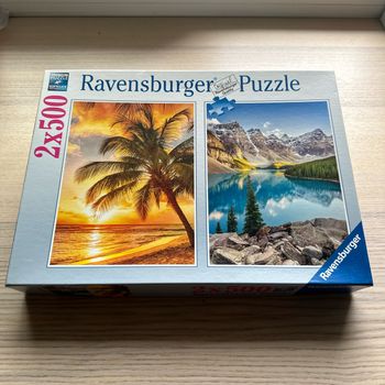 Ravensburger puzzle, 2 × 500 pièces